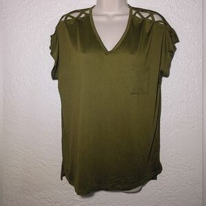 Moral Society Cold Shoulder Top